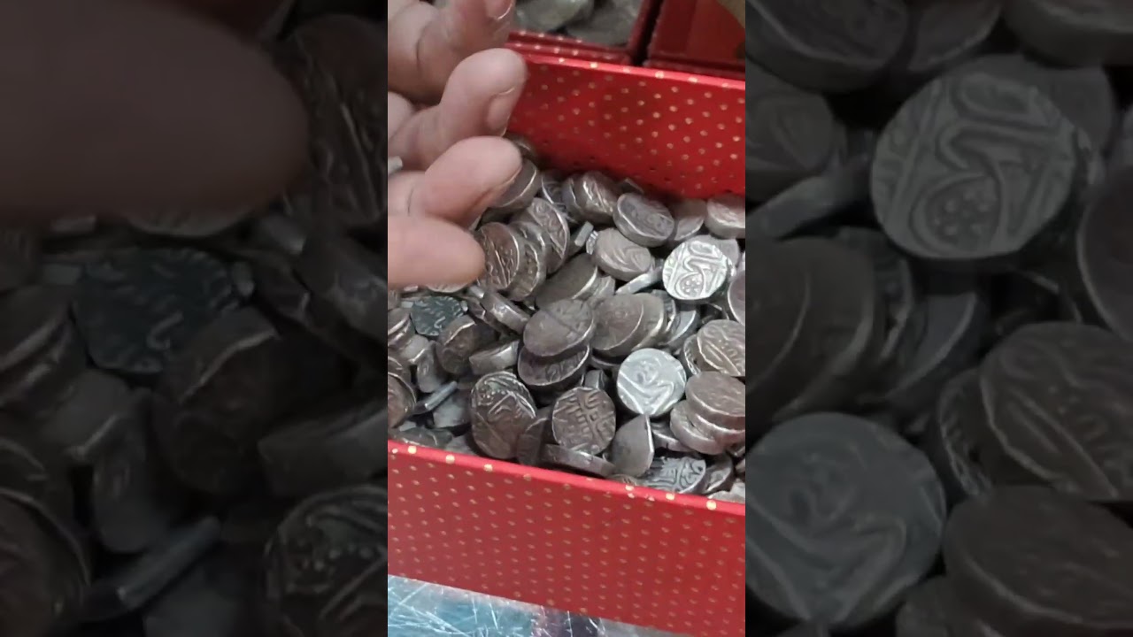 Mughal & Delhi Sultanate sliver Coins #shorts #coins #mughal