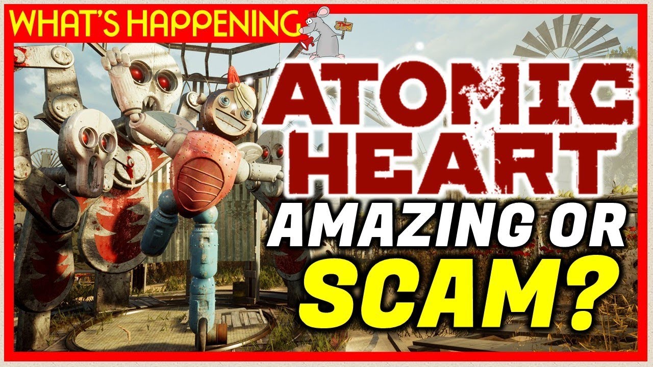 ATOMIC HEART Is A Amazing New FPS Shooter! But Is It A Scam?