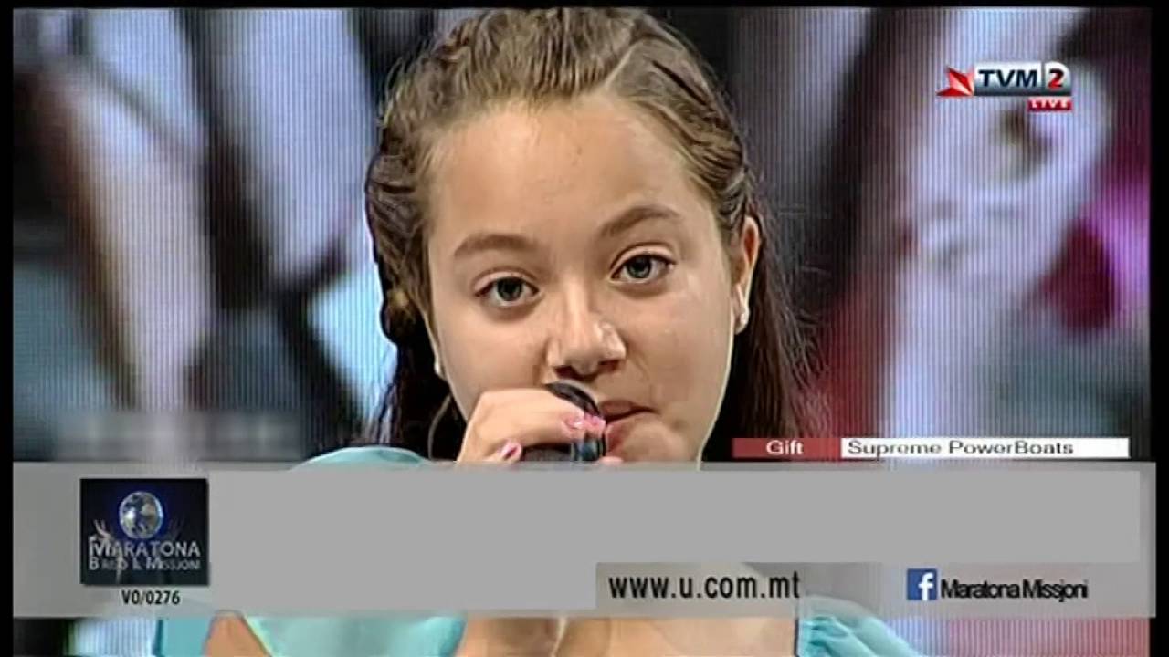 Kristy Spiteri - Vincero' (Maratona b'Risq il-Missjoni 2016)