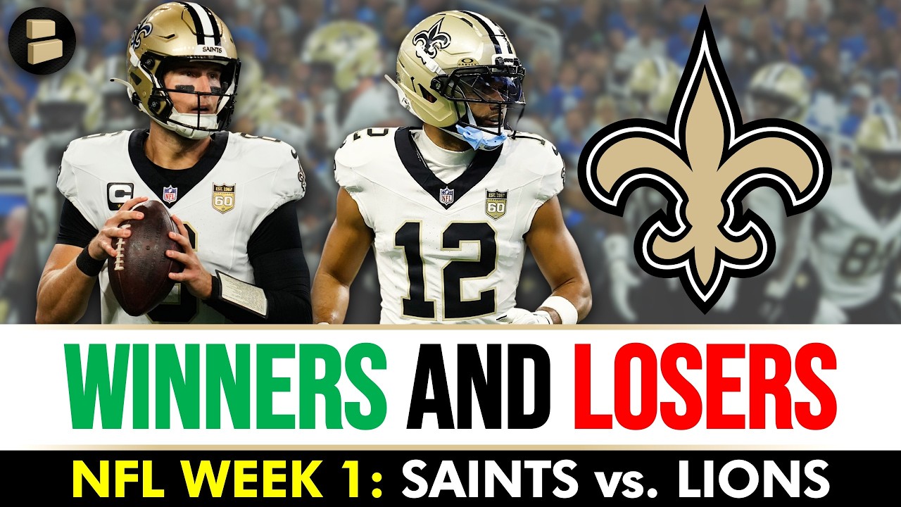New Orleans Saints Winners & Losers After Week 1 Loss To The Detroit Lions