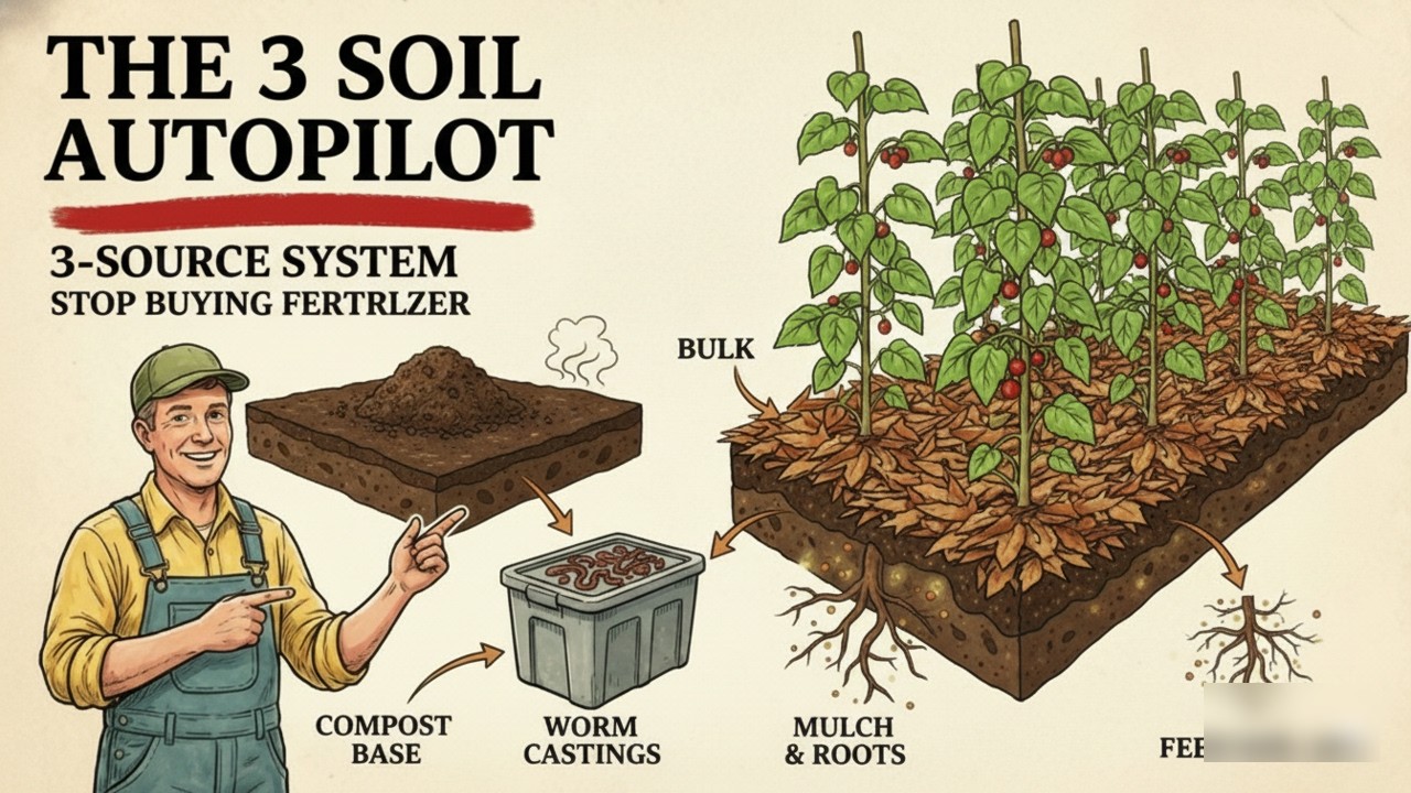 I Haven't Bought Fertilizer in 5 Years. Here's My 3-Source System