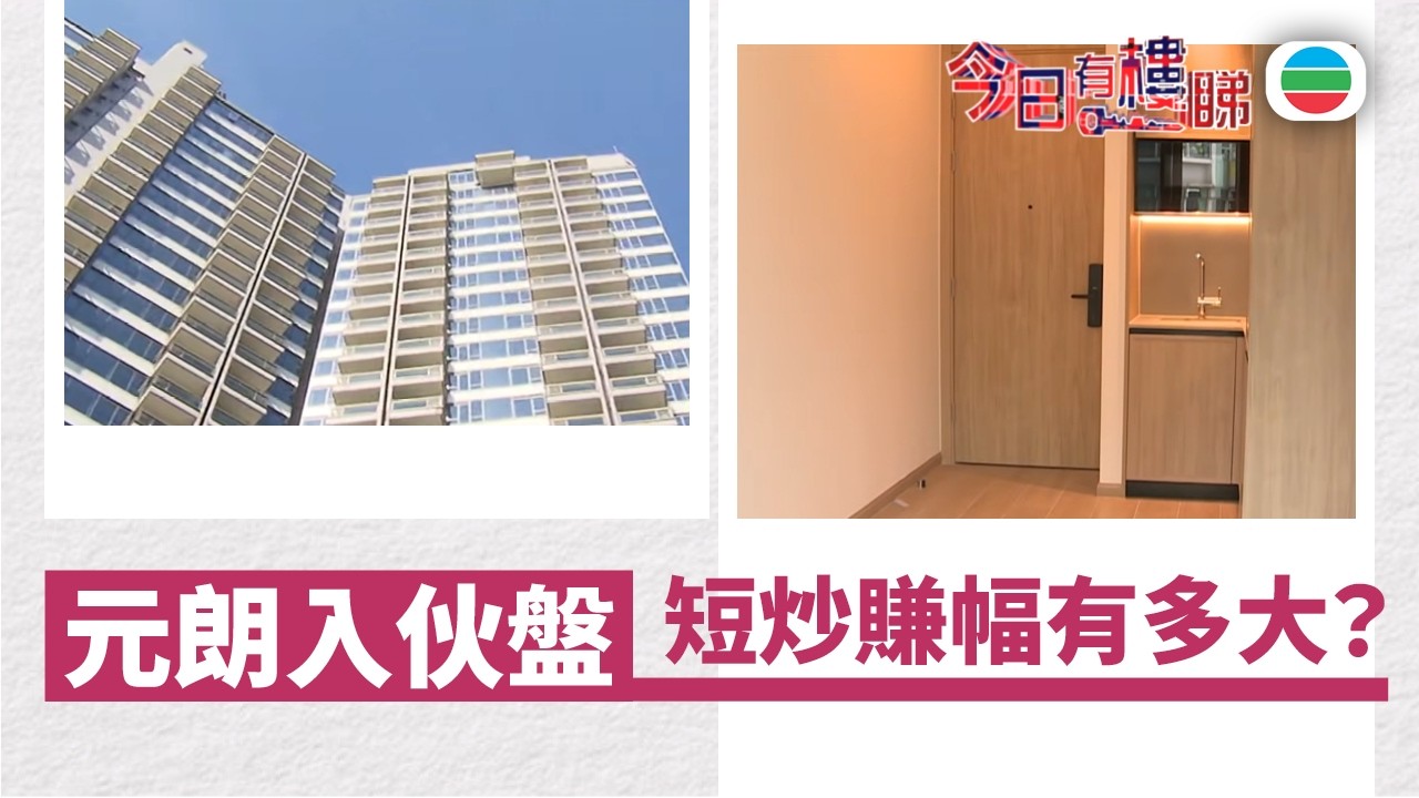 TVB今日有樓睇｜2026年02月16日｜元朗入伙盤 短炒賺幅有多大？｜樓市｜樓盤