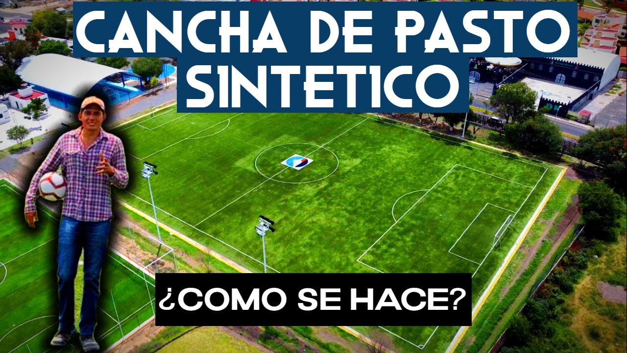 COLOCACION DE CESPED ARTIFICIAL - CONSTRUCCION DE CANCHA DE FUTBOL DESDE CERO || LTCM CONSTRU