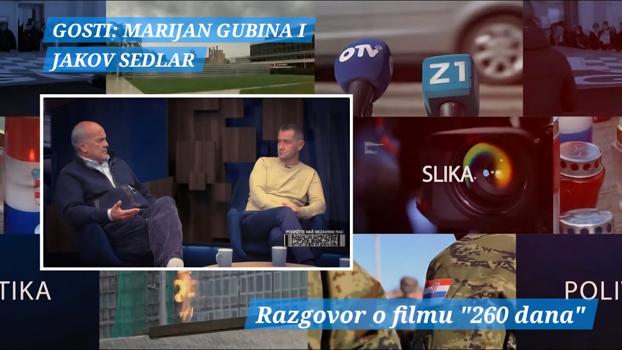 TON-SLIKA-POLITIKA - GUBINA I SEDLAR o filmu ˝260 dana˝ - 12.11.2025.