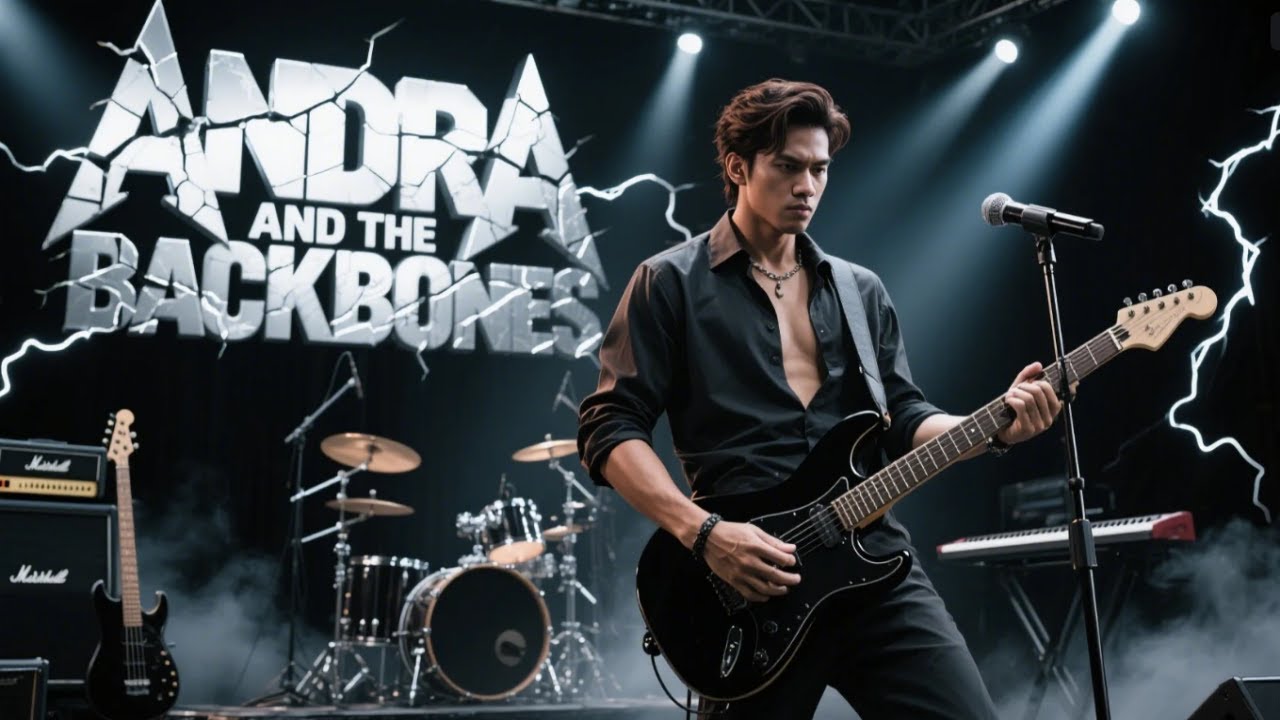 HITAMKU - ANDRA AND THE BACKBONES | ROCK METAL COVER | REQUEST