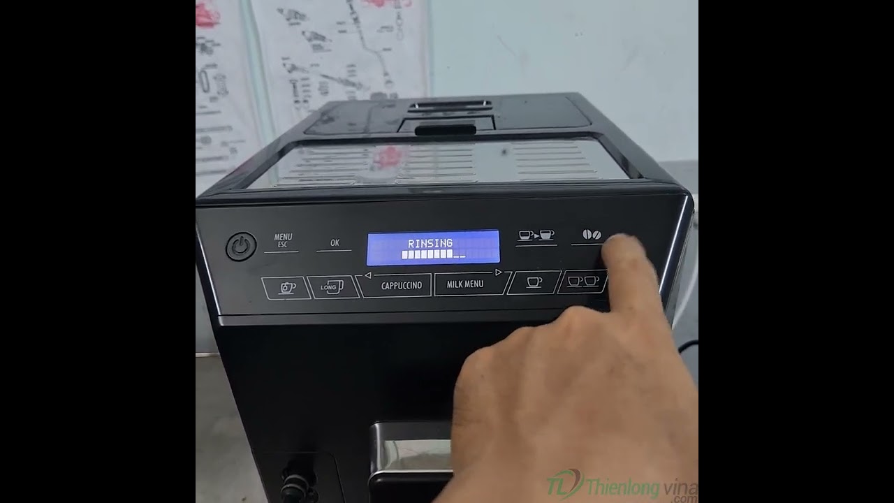 Hướng dẫn sử dụng máy pha cà phê Delonghi ECAM44.660