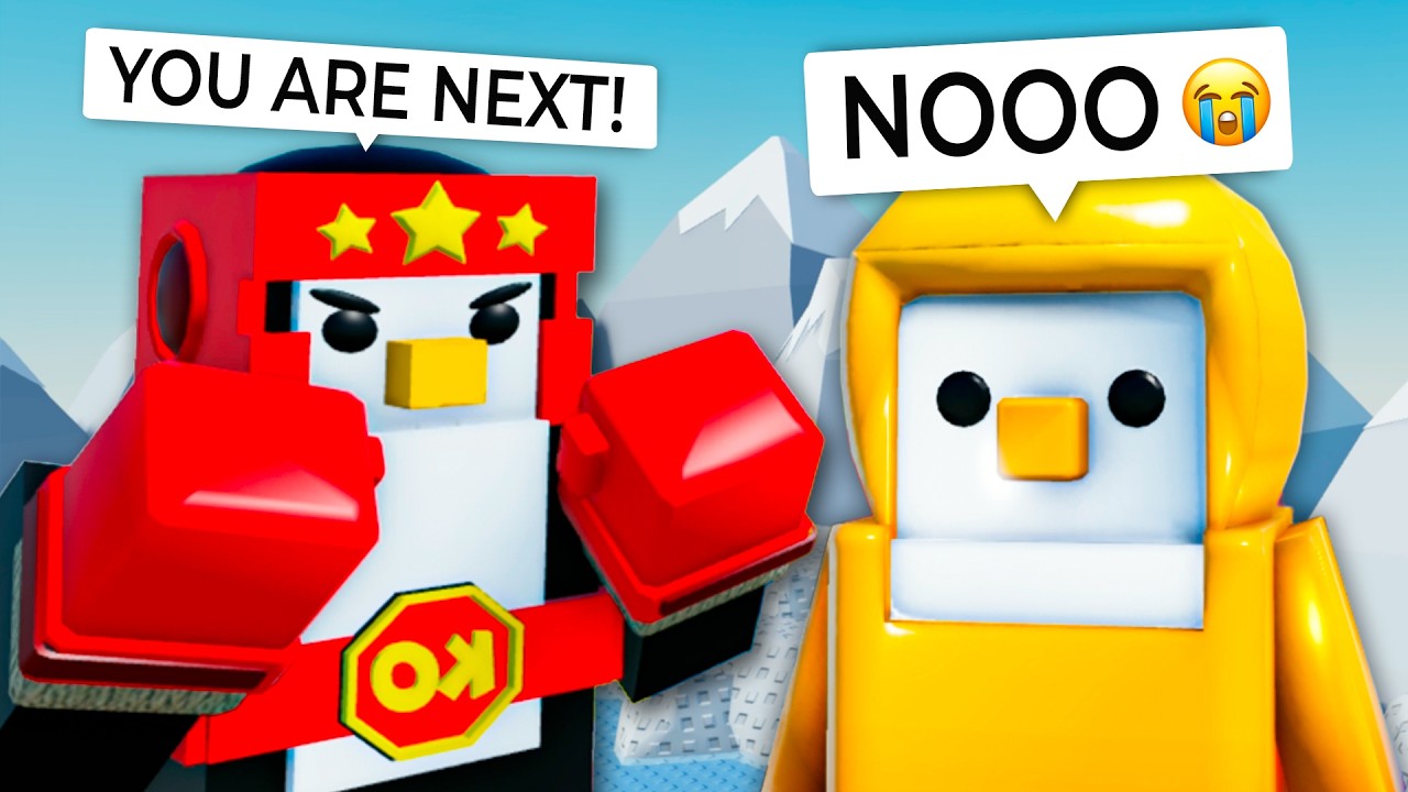 Roblox Knockout 🐧 Funny Moments (MEMES)