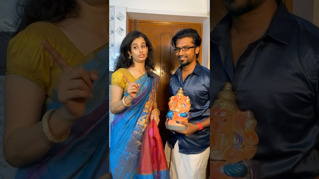 Vinayagar chathurthi❤️| #naveenricky #shorts