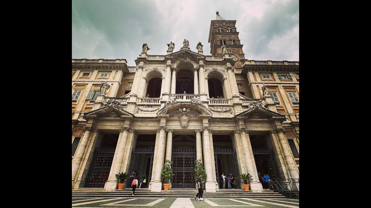 Basilicas and churches of Rome 4K