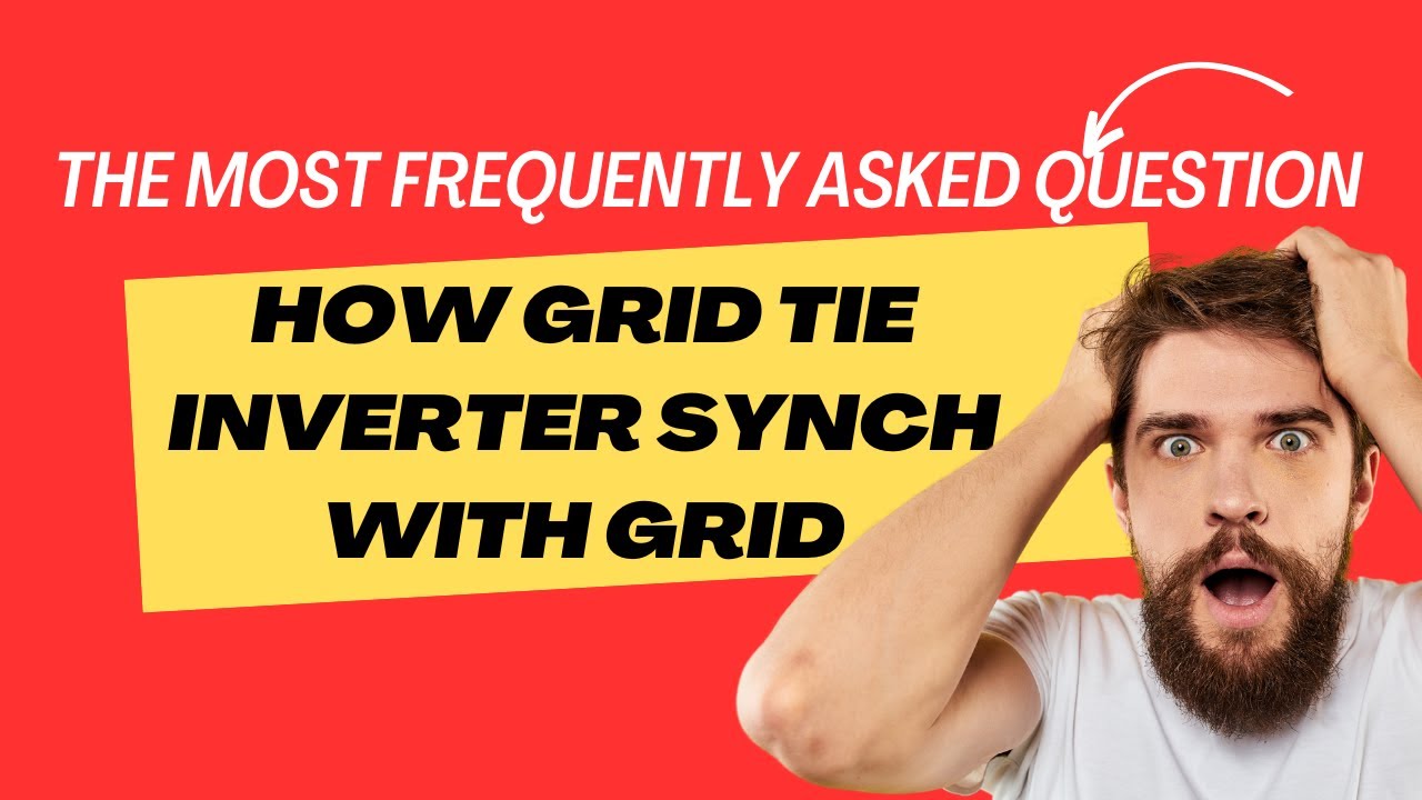 How Solar Grid Tie Inverter Synch with Grid? Solar ON-Grid Inverter @huawei