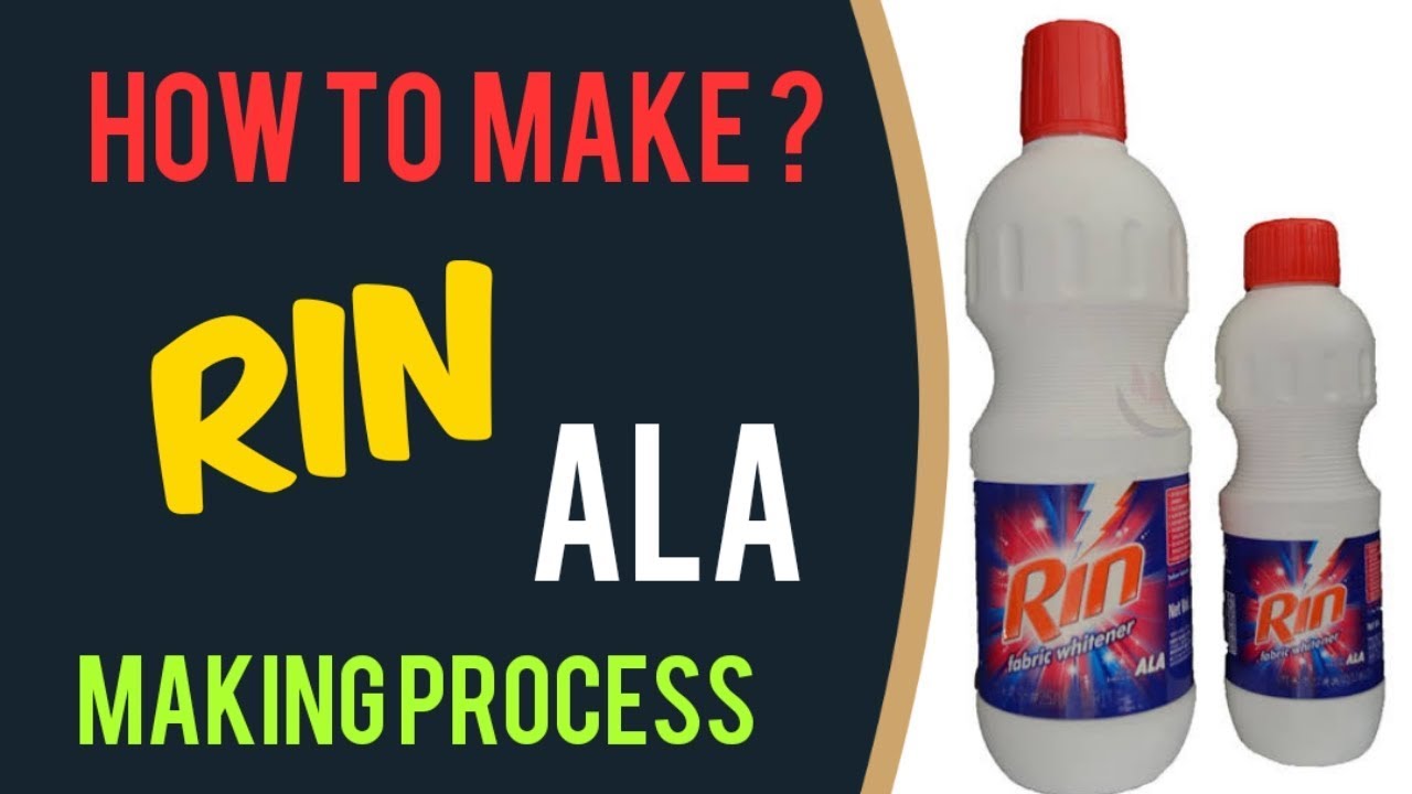 Rin ala making process|| easy way of making ala || how to make ala || cloth bleach