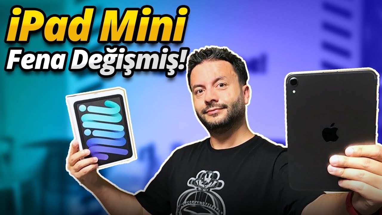 6. Nesil 2021 iPad mini kutu açılımı! - Mini ama etkisi büyük!