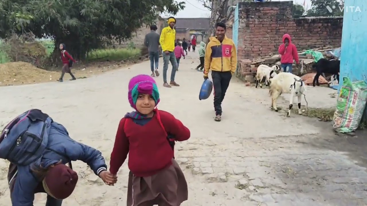 Indian  village life) UP ka gana Bhojpuri hai gaon ka Jivan) Indian village video 