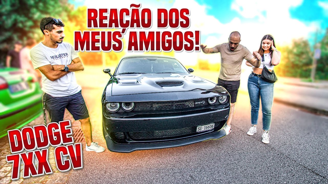REALIZEI O SONHO DO MEU AMIGO *DODGE CHALLENGER SRT HELLCAT 7XX CV | AllSpeedDrive