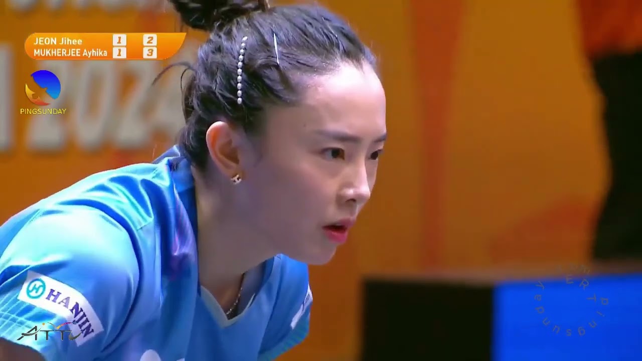 Jeon Jihee (Korea) vs Mukherjee Ayhika (India) - Game 5/5 - Asian Championships 2024