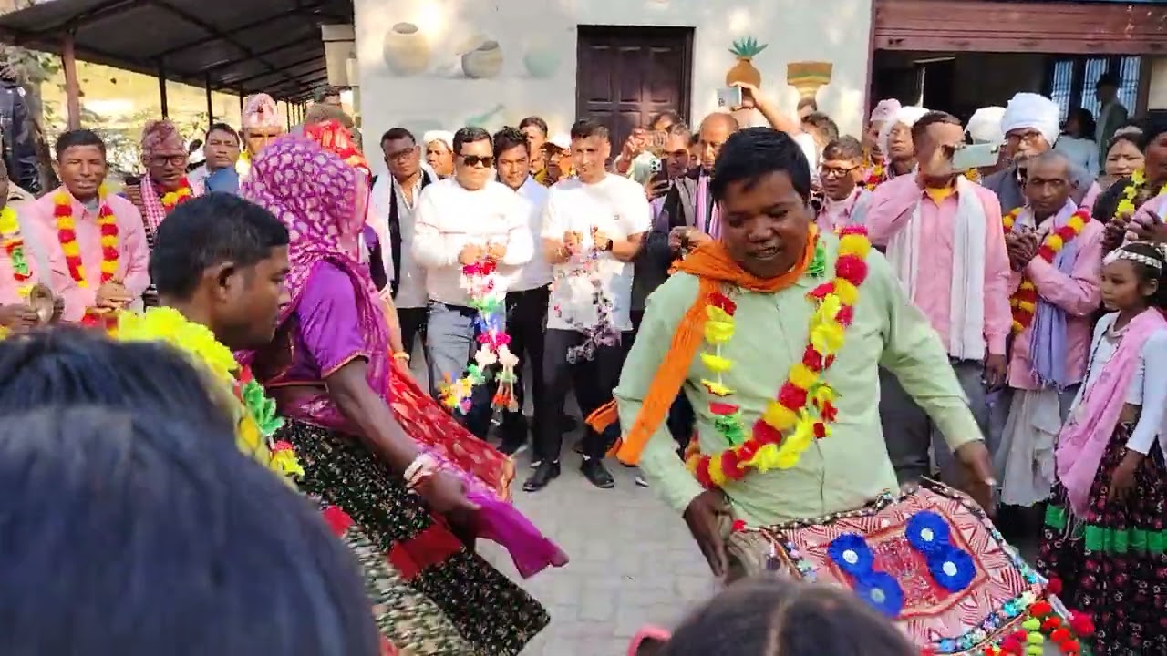 हाम्रो बर्दियाको  गुलरिया नगरपालिका बाराको थारु नाच अब दाङ चखौरामा हैत 