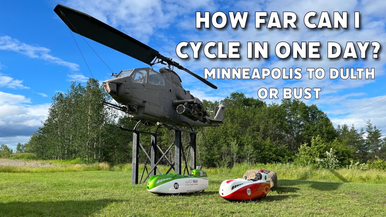 Can I Cycle 170 Miles in One Day? Minneapolis to Duluth (Maybe) In a Velomobile