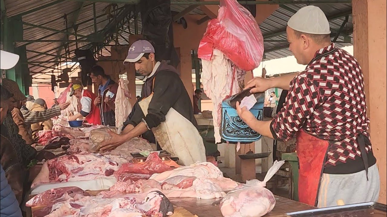 مباشرة من سوق الأسبوعي جمعة كيسر مع تمن فضات🇲🇦