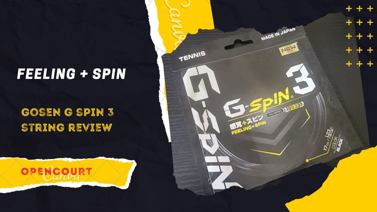 This Japanese String was a Nice Surprise - Gosen G Spin 3 String Review