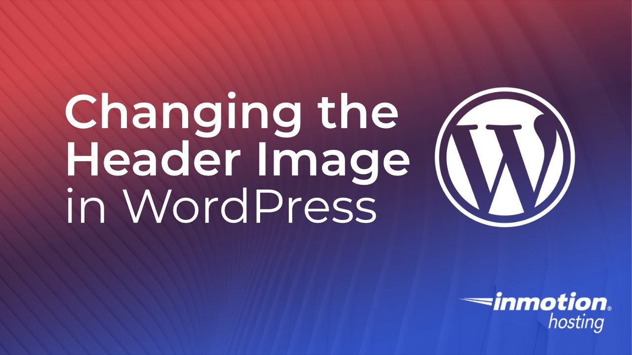 Изменение изображения заголовка в WordPress