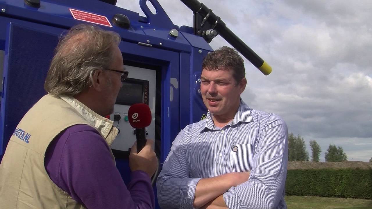 Nieuwe machine bij Hoolwerf