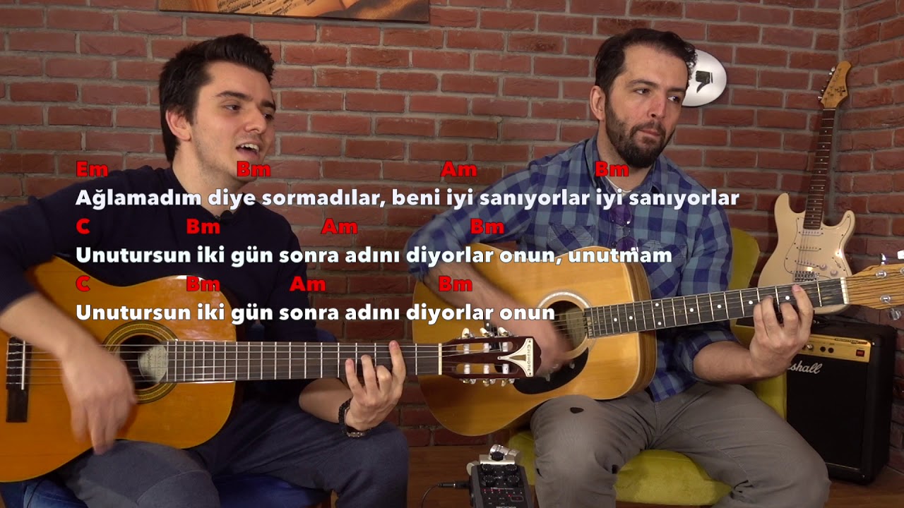 Oğuzhan Koç Beni iyi Sanıyorlar Nasıl Çalınır? Orjinal Akor Gitar Dersi