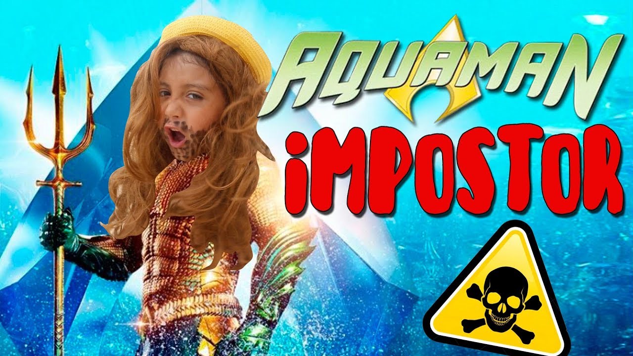 AQUAMAN IMPOSTOR ¿DONDE ESTAN LOS MUSCULOS?