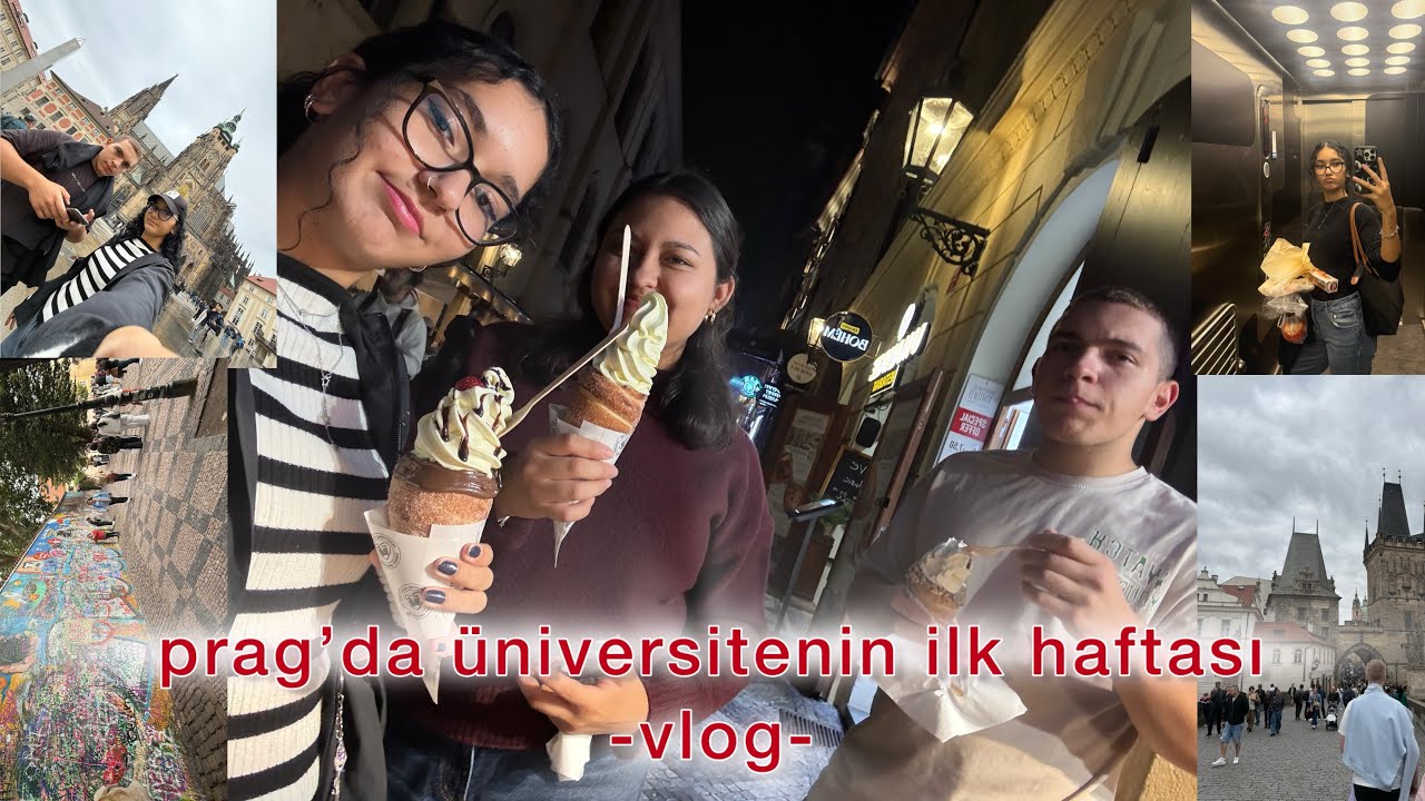 Prag’da üniversitenin ilk haftası vlog 💗