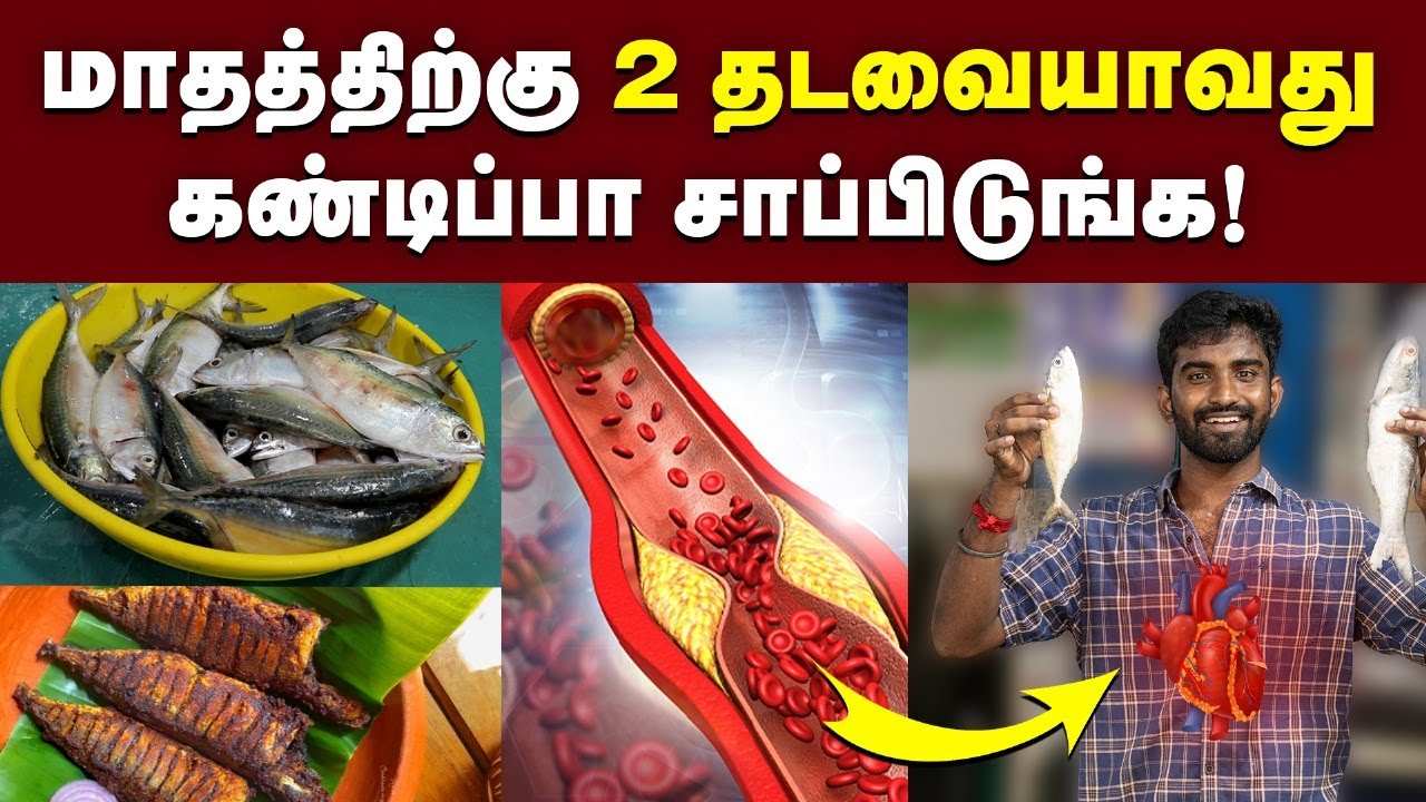 இதயநோய் வராமல் தடுக்கும் 4 மீன்கள்🤩| EPA, DHA, ALA in Fish | Health Benefits of Fish