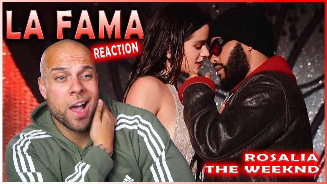 ROSALÍA - LA FAMA REACTION!! при участии The Weeknd | с Аароном Бейкером