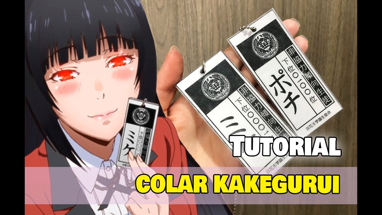 Como Fazer:  Colar do Anime Kakegurui