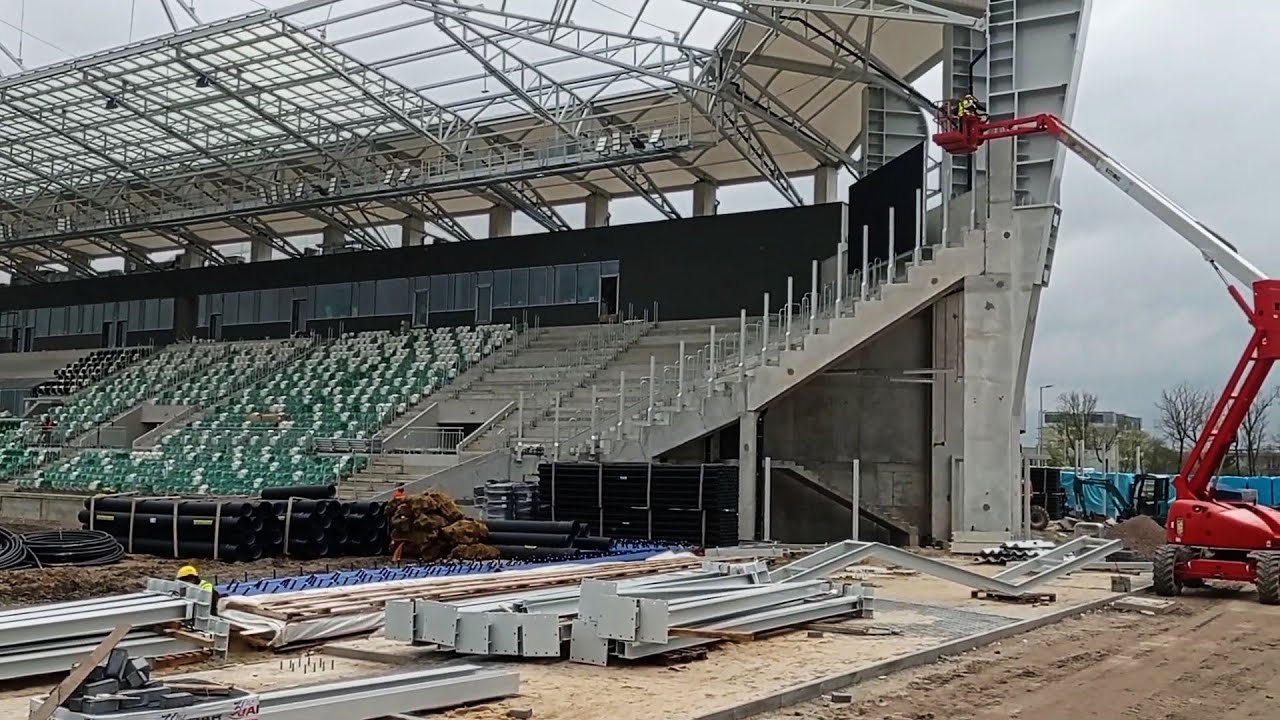#48 Budowa stadionu Radomiaka Radom | 19.04.2023