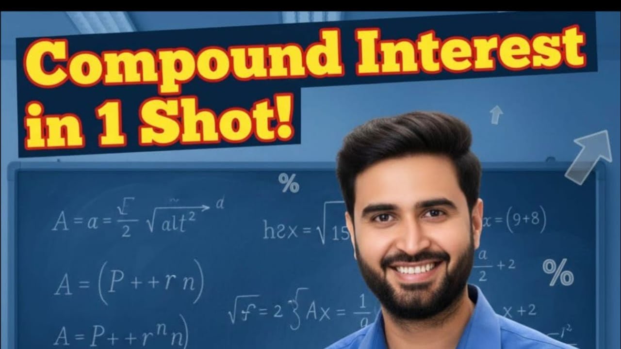 Class 4 compound interest #youtube #education #aplusacademy #maths #asheeshsir #mathstricks 