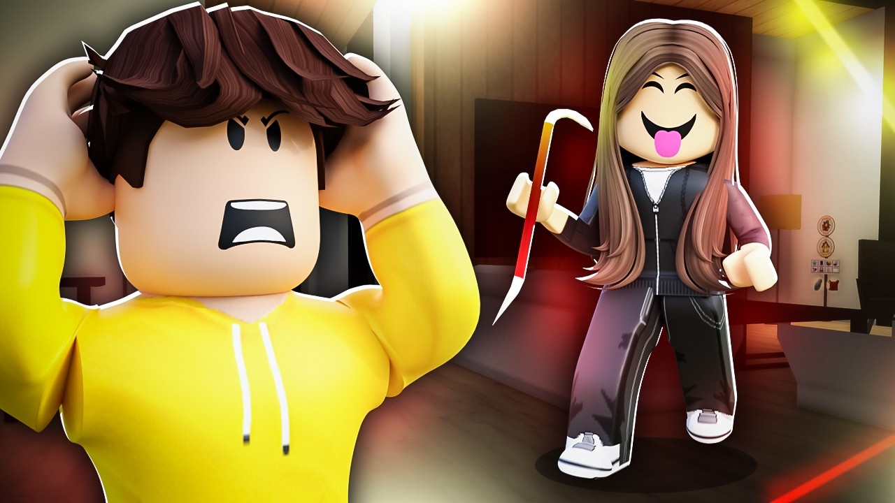 WŁAMANIE DO DOMU PRANK na MOIM CHŁOPAKU! 🤣 (Historyjka Roblox)