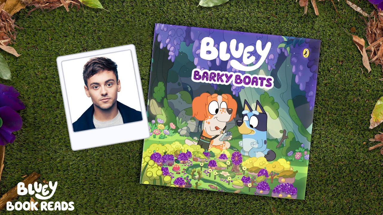 Barky Boats 🌊 Read By Tom Daley | Bluey Book Reads | Bluey
