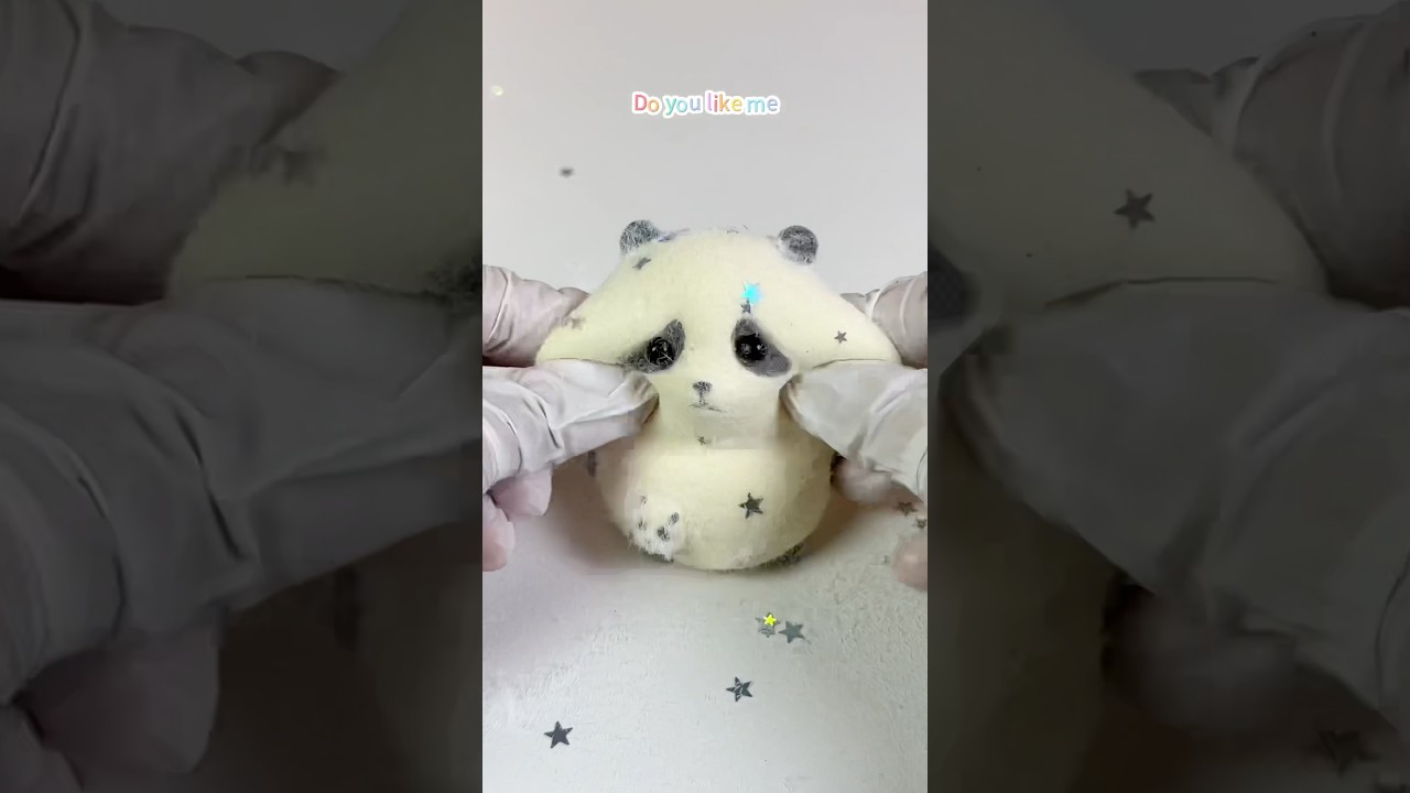 💞🐼Преобразите мягкую игрушку-панду Таба! #милая #мягкаяигрушка #каваи #приятная #панда #мягкаяигр...