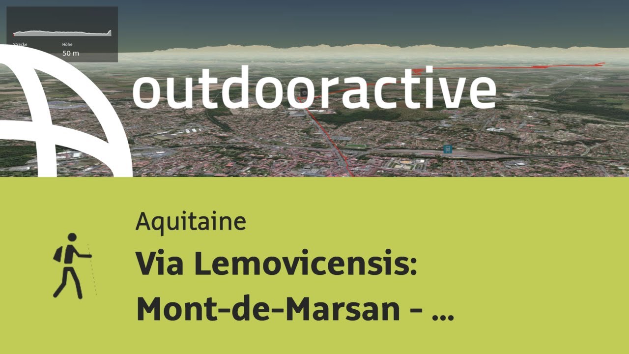 Pilgerweg in Aquitaine: Via Lemovicensis: Mont-de-Marsan - Saint-Sever