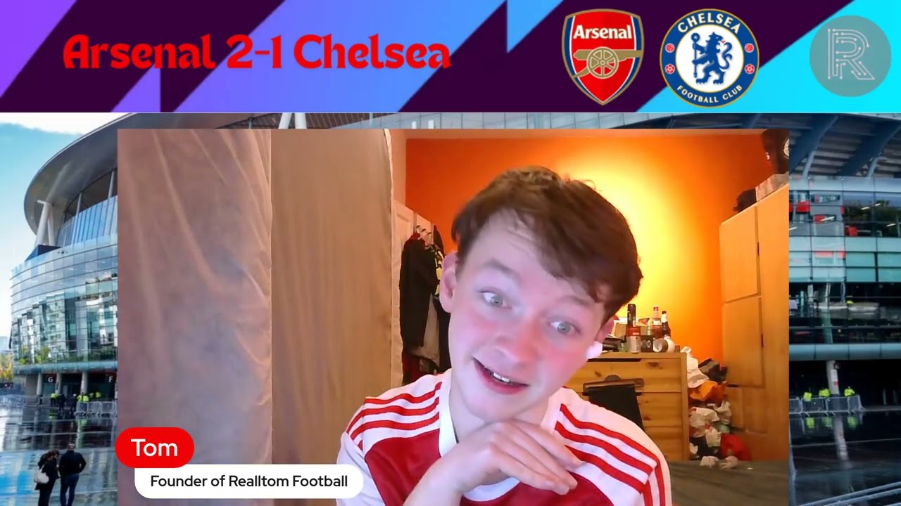 ARSENAL 2-1 CHELSH*T (ANTAGONISTIC TOM FANCAM) CHELSEA ARE 💩