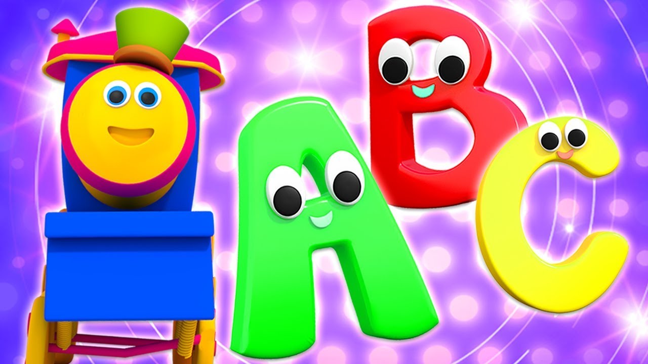 밥 기차 | 큰 파닉스 노래 | 영어 알파벳 a ~ z | 알파벳 어휘 | 아이들을위한 교육 | Bob The Train Big Phonics Song | ABC In Korean