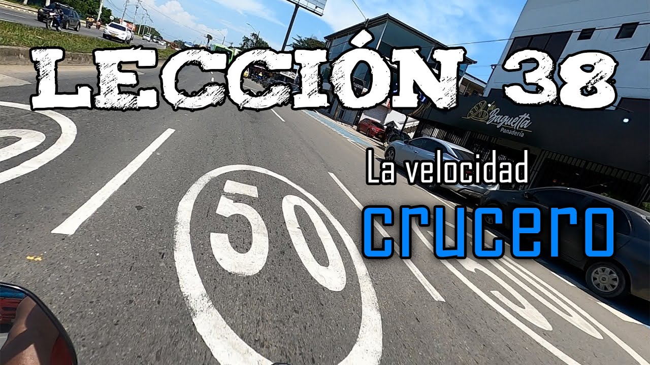 APRENDE A MANEJAR MOTO FÁCIL | LECCIÓN 38: ¿Qué es la velocidad crucero? ¿Cómo NO FORZAR el motor?