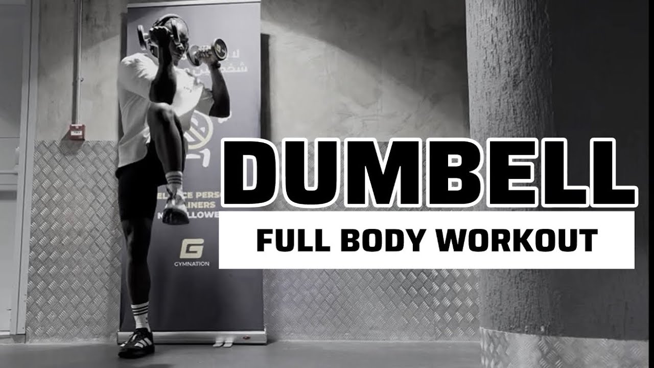 10 Minute Full Body Dumbell Workout for Fatloss and Musclebuilding