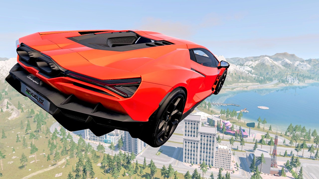 Epic High Speed Car Jumps 