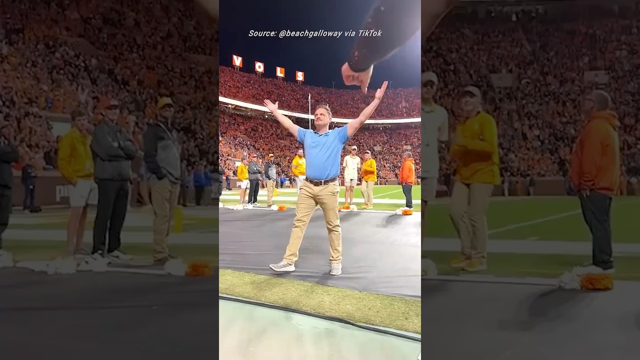 University &lsquo;security guard&rsquo; shows off moves in dance routine