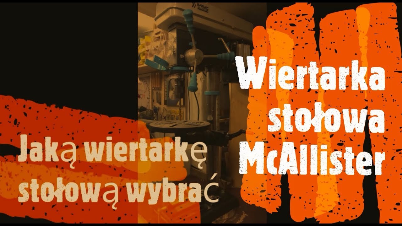 Wiertarka stołowa McAllister Erbauer 1500 Omówienie szczegółowe i recenzja