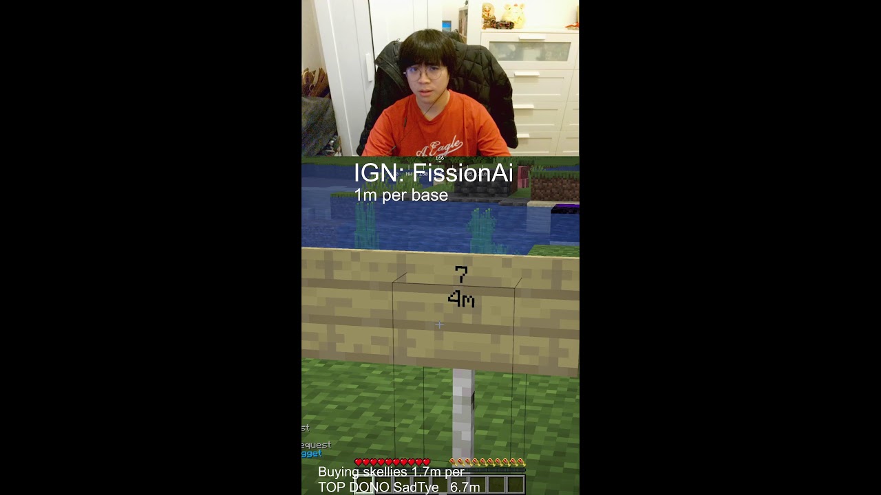 DonutSMP | 100m giveaway at 100 viewers | Rating bases 1m per | Trading dirt to ELYTRA!