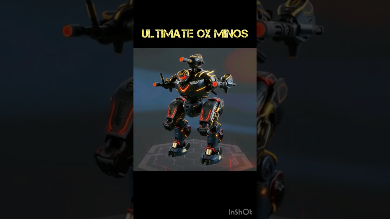 [WR] Ox Minos transformed to Ultimate Ox Minos - War Robots