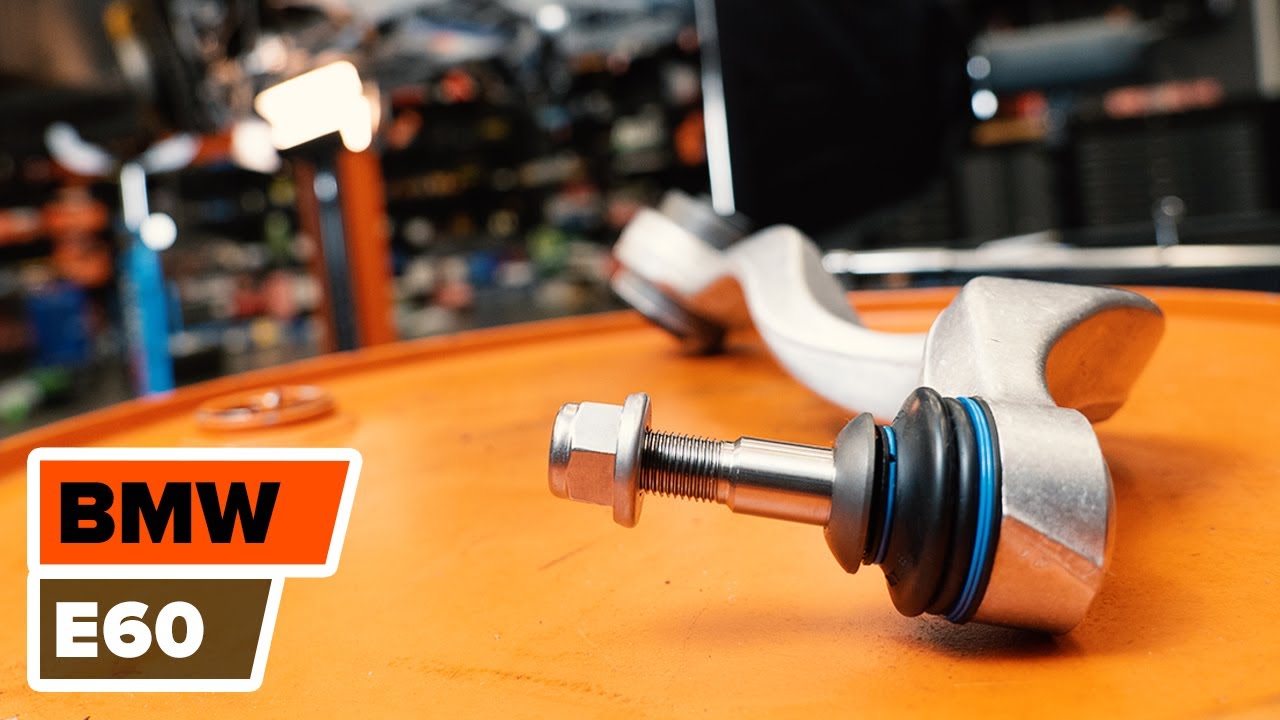 How to change front suspension arm on BMW 5 E60 TUTORIAL | AUTODOC