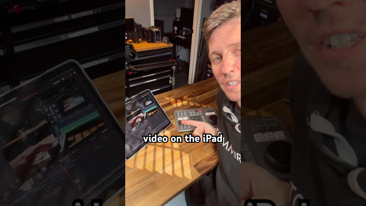 iPad Pro готов к видеомонтажу.
