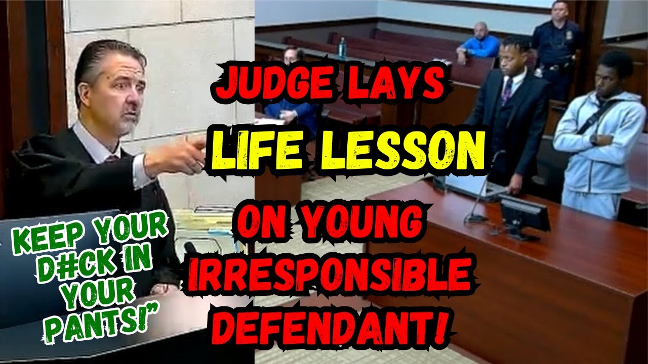Judge Oakley Lays HARD REALITY Out for Young Irresponsible Defendant as ONLY He Can!
