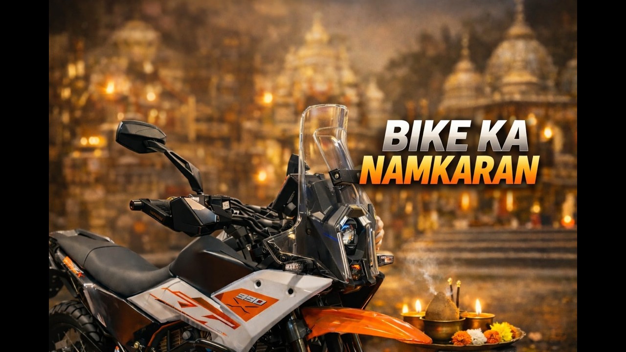 Meri Bike Ka Namkaran! ❤️ Finally Isko Ek Pehchan Mil Gaya